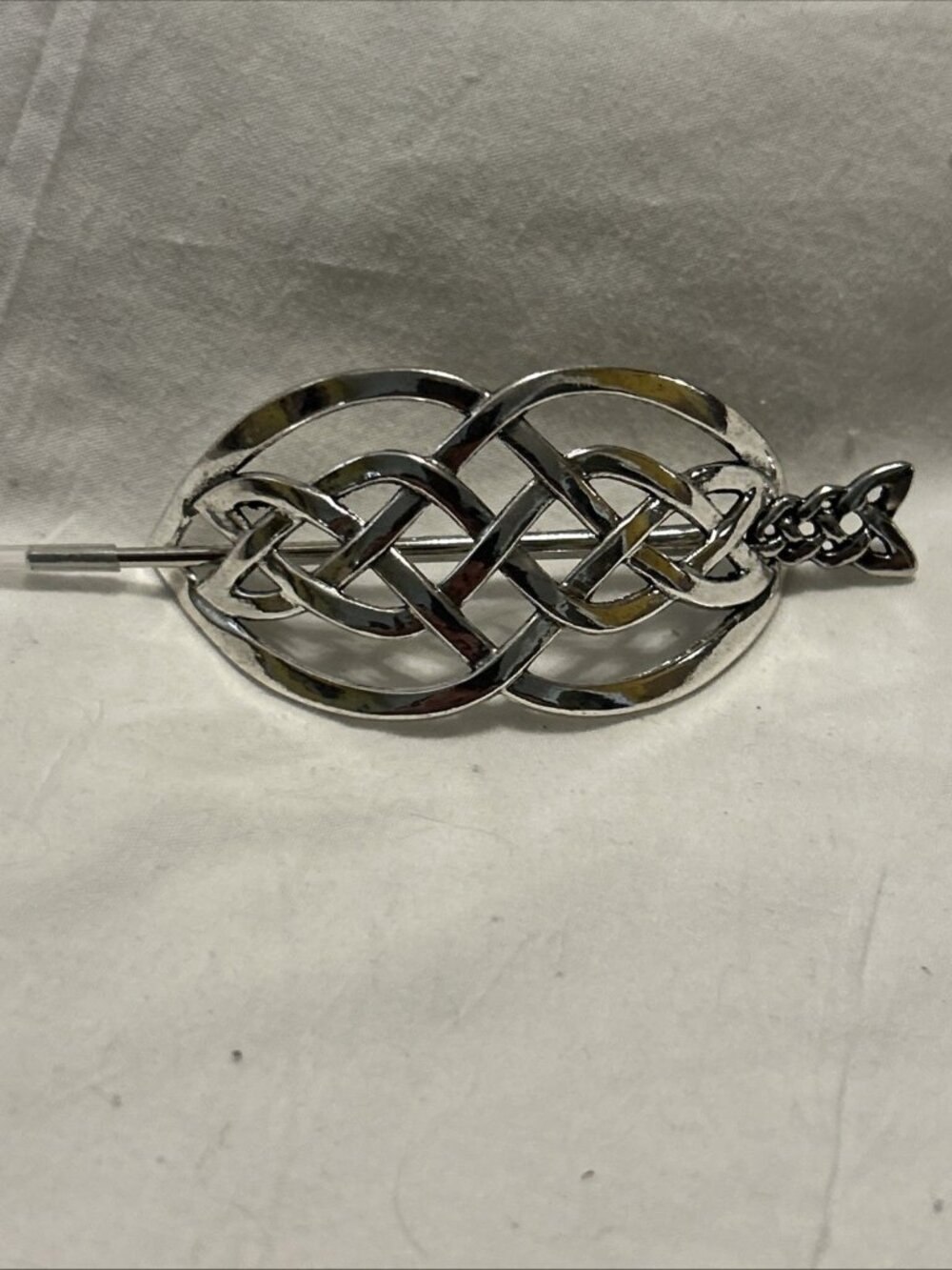 Celtic Knot Infinity Hair Clip Hair Pin Hair Accessories W/pin All Types Hair
